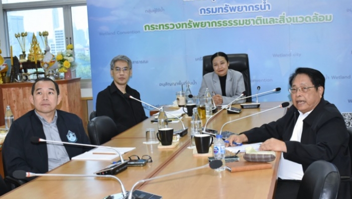 กรมทรัพยากรน้ำ UNEP และ IUCN ร่วมการประชุมติดตามความก้าวหน้าโครงการ Mekong EbA South