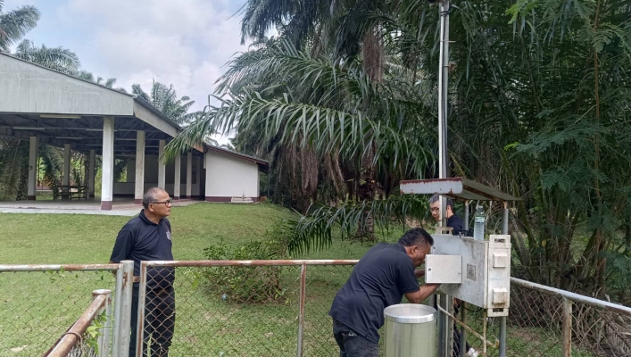 สทน.10 ลงพื้นที่ตรวจสอบและบำรุงรักษาสถานีเตือนภัยล่วงหน้า Early Warning