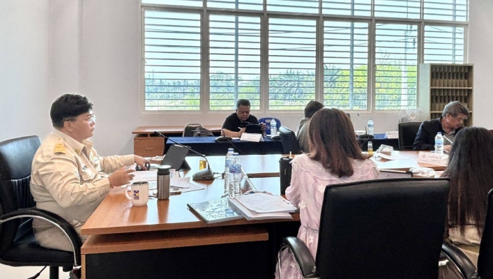 สทน.10 ประชุมคณะทำงานให้คำปรึกษาด้านวิชาการและเทคนิคโครงการศึกษาจัดทำแผนแม่บทการบริหารจัดการทรัพยากรน้ำในเขตลุ่มน้ำภาคใต้ฝั่งตะวันออกตอนบน ปรับปรุงช่วงที่ 1 (พ.ศ.2566-2580) ครั้งที่ 1/2569