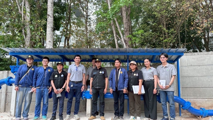 สทน.10 ร้อยลวดประทับตราตะกั่ว และส่งเสริม การกําหนดจุดติดตั้งเครื่องมือวัดปริมาณน้ำ
