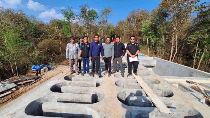 กรมทรัพยากรน้ำ โดย สำนักงานทรัพยากรน้ำที่ 1 ลงพื้นที่เร่งรัด/ติดตาม โครงการปรับปรุงเพิ่มประสิทธิภาพระบบกระจายน้ำแหล่งน้ำเดิม รพช. ตำบลเวียง อำเภอฝาง จังหวัดเชียงใหม่