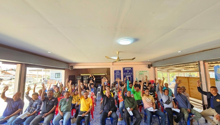 สทน.6 ดำเนินการรับฟังความคิดเห็นของประชาชนตามระเบียบ  สำนักนายกรัฐมนตรี ว่าด้วยการรับฟังความคิดเห็นของประชาชน พ.ศ.2548 โครงการอนุรักษ์ฟื้นฟูอ่างเก็บน้ำคลองตาดำ พร้อมระบบกระจายน้ำด้วยพลังงานแสงอาทิตย์ หมู่ 4, 8 ตำบลเทพนิมิต อำเภอโป่งน้ำร้อน จังหวัดจันทบุรี