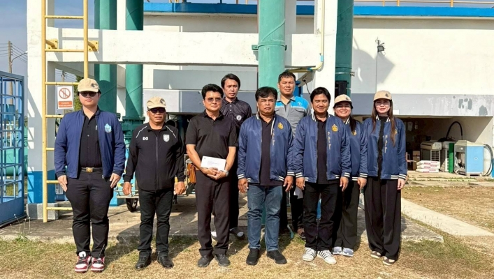 สทน.6 ลงพื้นที่ของการประปาส่วนภูมิภาค สาขาอรัญประเทศ อำเภออรัญประเทศ จังหวัดสระแก้ว