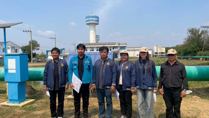 ​สำนักงานทรัพยากรน้ำที่ 6 ลงพื้นที่ตรวจกำกับและควบคุมการใช้ทรัพยากรน้ำสาธารณะประจำปีของผู้ได้รับใบอนุญาตใช้น้ำ ระหว่างวันที่ 12-13 กุมภาพันธ์ 2569