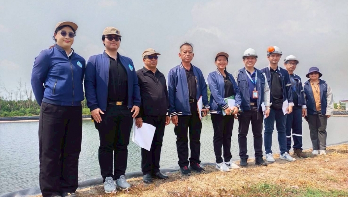 สำนักงานทรัพยากรน้ำที่ 6 ลงพื้นที่ตรวจสอบสถานที่ใช้น้ำ - แหล่งน้ำ ของบริษัท จัดการและพัฒนาทรัพยากรน้ำภาคตะวันออก จำกัด (มหาชน) สถานีสูบน้ำบางปะกง