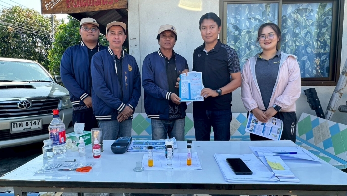 สำนักงานทรัพยากรน้ำที่ 2 โดยส่วนการจัดสรรน้ำที่ 3 นครสวรรค์ ลงพื้นที่ดำเนินงานโครงการเสริมสร้างศักยภาพองค์กรปกครองส่วนท้องถิ่นในการประเมินคุณภาพระบบประปาหมู่บ้านในพื้นที่จังหวัดสิงห์บุรี