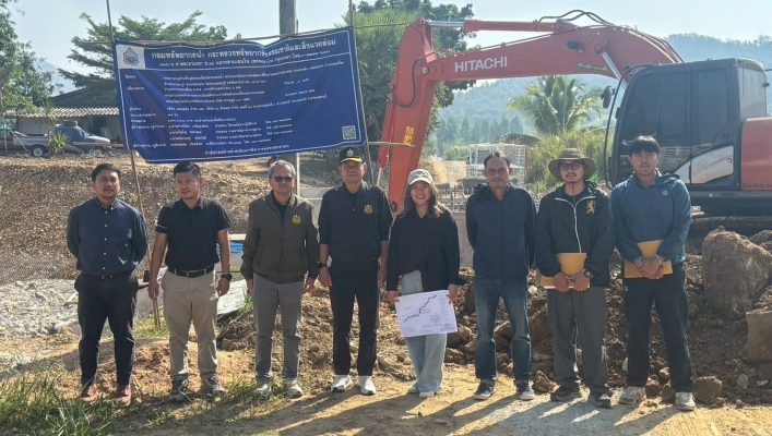 สทน.7 ลงพื้นที่ติดตามและเร่งรัดงานก่อสร้างโครงการในจังหวัดเพชรบุรี และจังหวัดประจวบคีรีขันธ์
