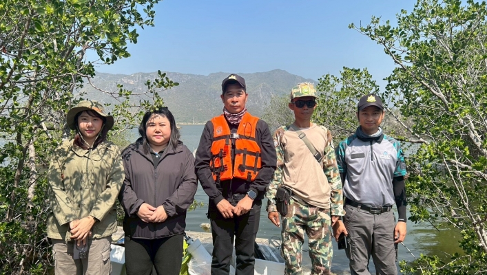 สทน.7 ประสานงานและร่วมดำเนินการเก็บตัวอย่างน้ำเพื่อตรวจสอบคุณภาพน้ำ ในพื้นที่จังหวัดประจวบคีรีขันธ์