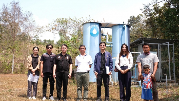 กรมทรัพยากรน้ำ โดยสำนักงานทรัพยากรน้ำที่ 1 เก็บตัวอย่างน้ำประปาหมู่บ้าน จ.ลำพูน เพื่อวิเคราะห์คุณภาพและประเมินระบบ