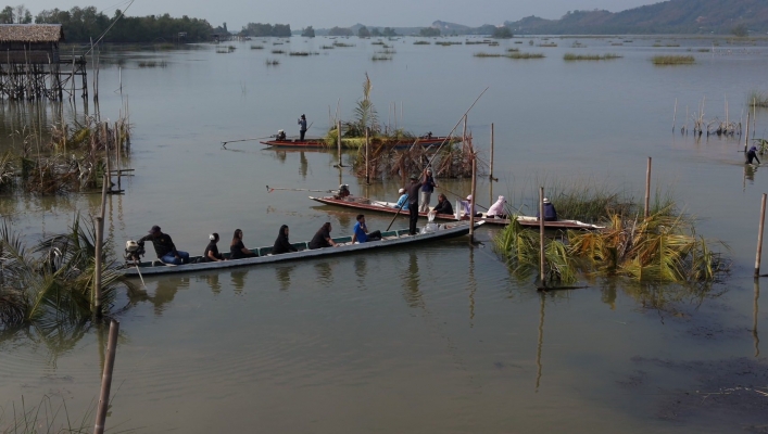 สทน.8 สอน.1 สงขลา จัดโครงการเสริมสร้างความเข้มแข็งเครือข่ายพื้นที่ชุ่มน้ำเขตห้ามล่าสัตว์ป่าทะเลสาบสงขลา
