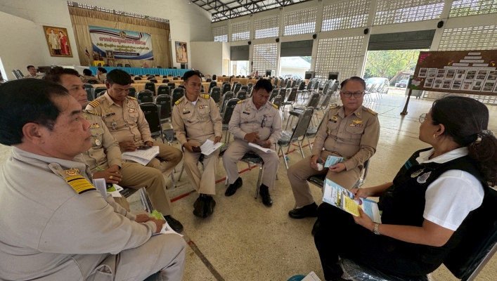 สทน.7 ลงพื้นที่ประสานงาน เพื่อเตรียมจัดโครงการประชุมเชิงปฏิบัติการจัดตั้งเครือข่ายบริหารจัดการพื้นที่ชุ่มน้ำ อุทยานแห่งชาติเขื่อนศรีนครินทร์