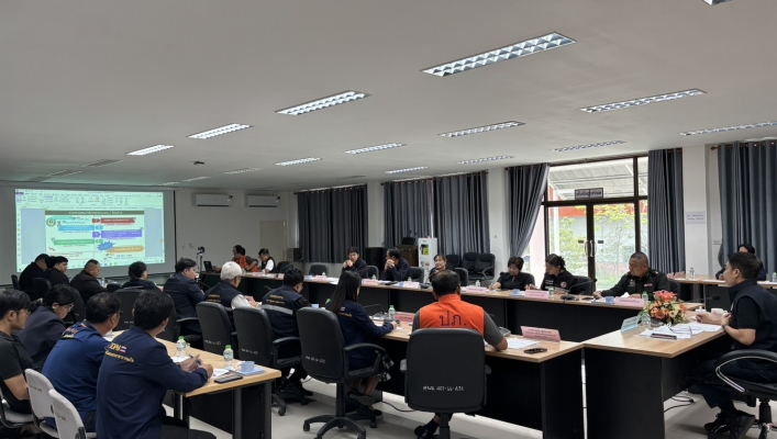 กรมทรัพยากรน้ำ โดย สำนักงานทรัพยากรน้ำที่ 5 เข้าร่วมการประชุมศูนย์บัญชาการเหตุการณ์ป้องกันและแก้ไขปัญหาภัยแล้ง จังหวัดนครราชสีมา ปี 2569