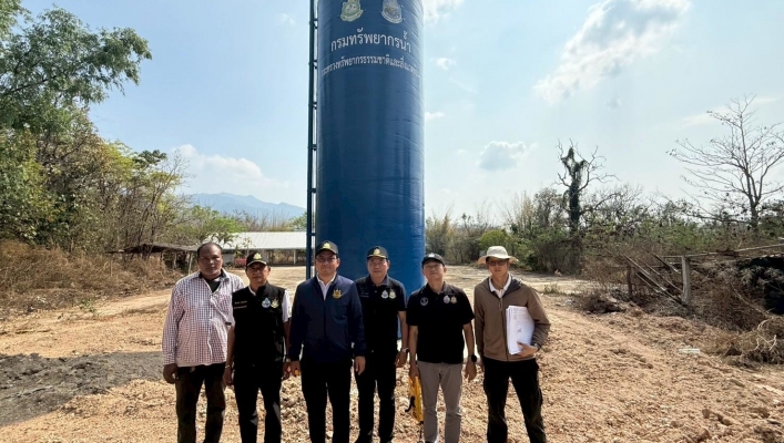 กรมทรัพยากรน้ำ โดย สำนักงานทรัพยากรน้ำที่ 1 ลงพื้นที่เร่งรัด/ติดตาม  โครงการก่อสร้างระบบกระจายน้ำด้วยพลังงานแสงอาทิตย์ ขุมเหมืองแม่ทาน สนับสนุนสิริราชโมเดลระยะ 2