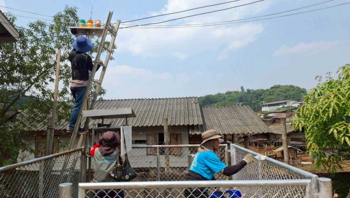 กรมทรัพยากรน้ำ โดย สำนักงานทรัพยากรน้ำที่ 1 ลงพื้นที่เพิ่มประสิทธิภาพ ซ่อมแซม บำรุงรักษาฯสถานีเตือนภัยล่วงหน้า (Early Warning)