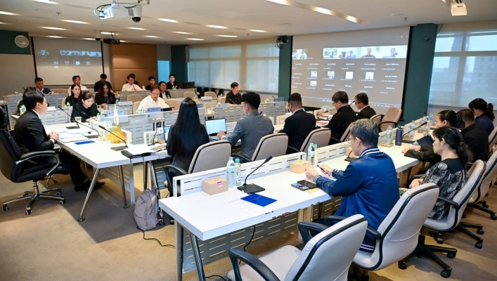 กรมทรัพยากรน้ำจัดประชุมแลกเปลี่ยนความคิดเห็นแนวทางควบคุมการใช้ทรัพยากรน้ำสาธารณะ