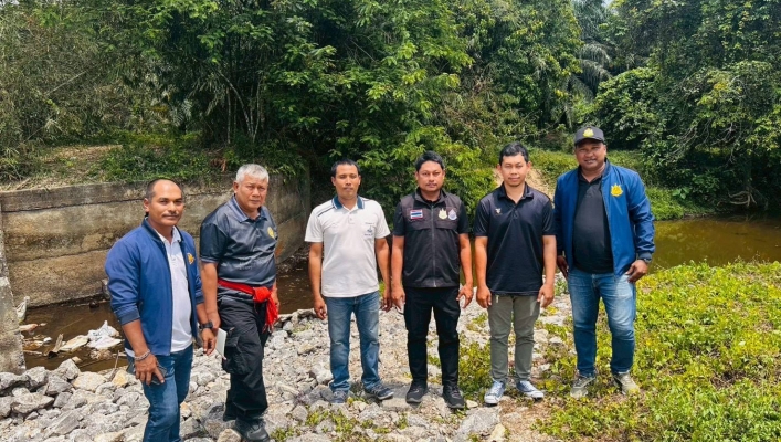 สทน.10 ดำเนินการสำรวจพื้นที่ติดตั้งเครื่องสูบน้ำ