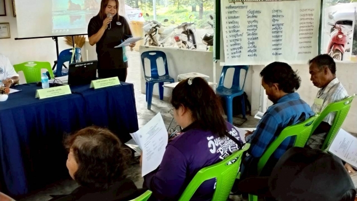 สทน.10 จัดโครงการการบริหารจัดการน้ำและดูแลรักษาอย่างมีส่วนร่วมและยั่งยืน (เสริมสร้างความเข้มแข็งกลุ่มผู้ใช้น้ำ/เครือข่ายเดิม) โครงการอนุรักษ์ฟื้นฟูห้วยน้ำขาว