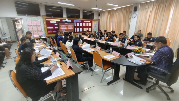 ทส. ทน. สทน.11 ส่วนเครื่องกล ร่วมประชุม การเตรียมการป้องกัน และแก้ไขปัญหาภัยแล้ง ปี 2569
