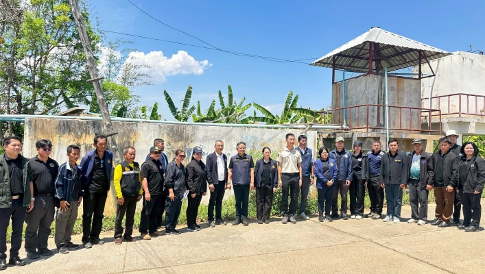 กรมทรัพยากรน้ำ โดย สำนักงานทรัพยากรน้ำที่ 1 เข้าร่วมประชุมและตรวจสอบข้อเท็จจริง  พร้อมทั้งให้ข้อเสนอแนะแนวทางการให้ความช่วยเหลือราษฎร ตำบลด่านแม่ละเมา อำเภอแม่สอด จังหวัดตาก  ขอพระราชทานโครงการพัฒนาแหล่งน้ำ