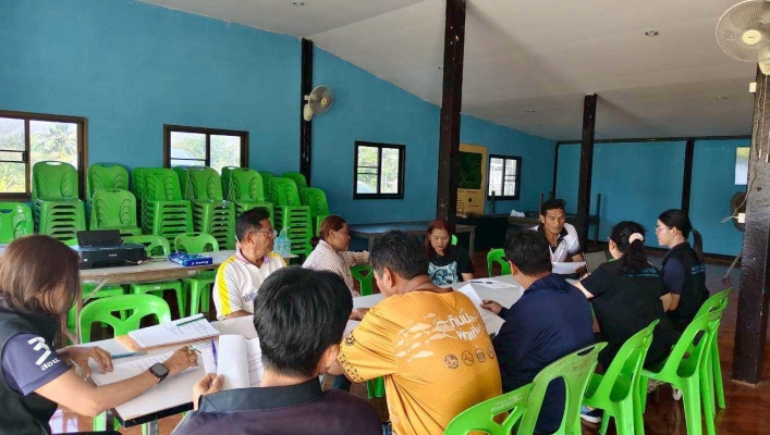 สทน.7 ​ลงพื้นที่ประสานและติดตามการดำเนินงานและเข้าร่วมประชุมคณะกรรมการ กลุ่มผู้ใช้น้ำบ้านลำตะเคียน ครั้งที่ 1/2569