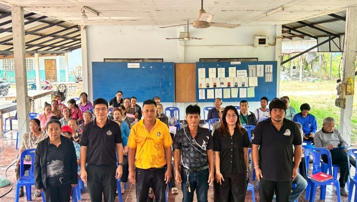 สทน.9 จัดโครงการจัดตั้งเเละให้ความรู้กลุ่มผู้ใช้น้ำ กลุ่มผู้ใช้น้ำโครงการระบบกระจายน้ำด้วยพลังงานเเสงอาทิตย์คลองบึงเเฝด ตำบลวังน้ำคู้ อำเภอเมืองพิษณุโลก จังหวัดพิษณุโลก