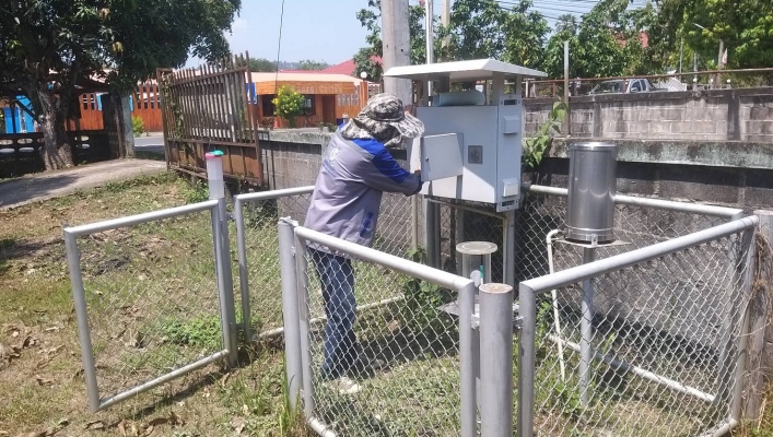 สทน.9 ลงพื้นที่ตรวจสอบและ ซ่อมบำรุงรักษาระบบเตือนภัยน้ำท่วม-ดินถล่ม (Early Warning) ในเขตพื้นที่จังหวัดน่านและแพร่ รวมจำนวน 14 สถานี