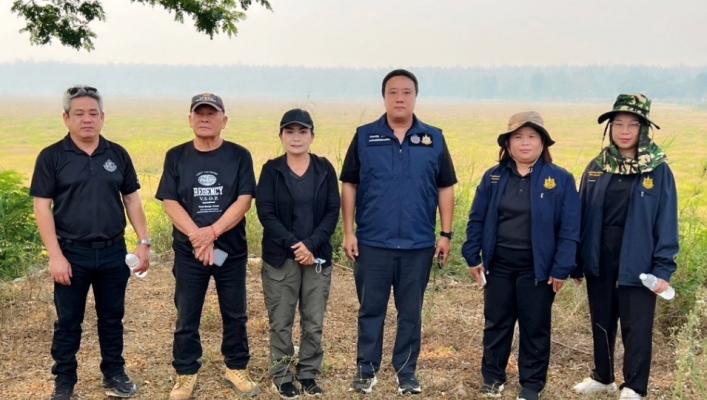 กรมทรัพยากรน้ำ โดยสำนักงานทรัพยากรน้ำที่ 1 ส่วนอนุรักษ์ทรัพยากรน้ำที่ 1 ลำปาง ลงพื้นที่สำรวจ เพื่อประสานและติดตามการดำเนินงานการบริหารจัดการพื้นที่ชุ่มน้ำ