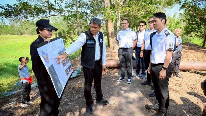 สทน.10 ลงพื้นที่ ติดตามการติดตั้งเครื่องสูบน้ำ บรรเทาภัยแล้งและระบบน้ำสะอาดเสริมความมั่นคงด้านน้ำให้ชุมชนและสถานศึกษา