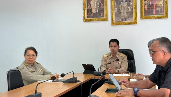 สทน.10 ร่วมประชุมการตรวจราชการตามแผนการตรวจราชการกระทรวงทรัพยากรธรรมชาติและสิ่งแวดล้อม ประจำปีงบประมาณ พ.ศ. 2569