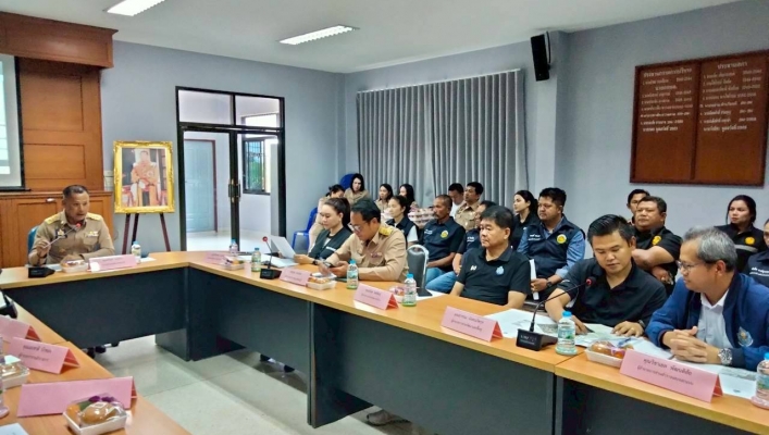 สทน.7 ประชุมรับฟังปัญหาความเดือดร้อนของประชาชนในพื้นที่ตำบลนาวุ้ง จังหวัดเพชรบุรี