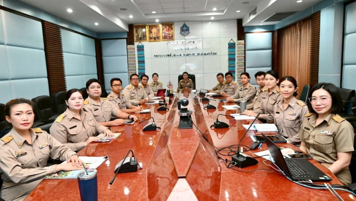 กรมทรัพยากรน้ำโดยสำนักงานทรัพยากรน้ำที่ 1 เข้าร่วมประชุมคณะกรรมการพิจารณาแผนปฏิบัติราชการกรมทรัพยากรน้ำ ครั้งที่ 1/2569