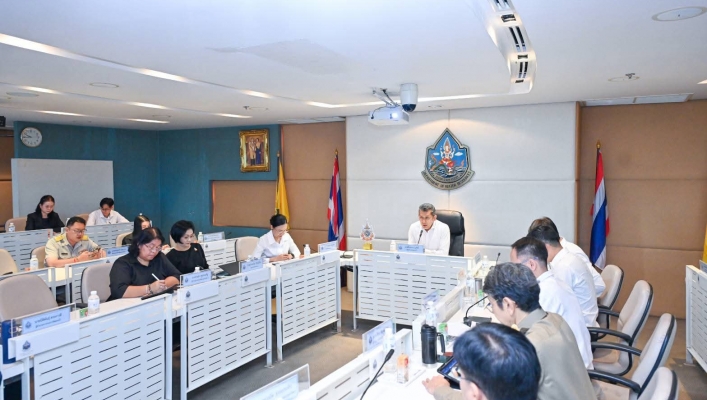 กรมทรัพยากรน้ำประชุมคณะกรรมการพิจารณาแผนปฏิบัติราชการกรมทรัพยากรน้ำ ครั้งที่ 1/2569