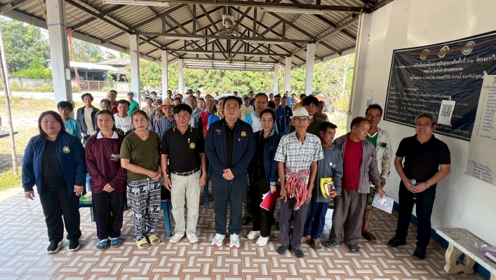 กรมทรัพยากรน้ำ โดยสำนักงานทรัพยากรน้ำที่ 1  จัดโครงการประชุมเชิงปฏิบัติการเพื่อจัดตั้งและให้ความรู้กลุ่มผู้ใช้น้ำ (แหล่งน้ำที่กรมทรัพยากรน้ำดำเนินการก่อสร้างและบำรุงรักษา) กลุ่มผู้ใช้น้ำฝายน้ำล้นศรีวิชัย