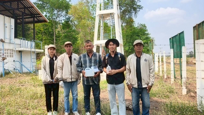 สำนักงานทรัพยากรน้ำที่ 2 โดยส่วนการจัดสรรน้ำที่ 3 นครสวรรค์ ลงพื้นที่เก็บตัวอย่างน้ำจากระบบประปาหมู่บ้านขององค์กรปกครองส่วนท้องถิ่น ในพื้นที่จังหวัดนครสวรรค์ จำนวน 5 ตัวอย่าง