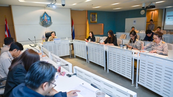 กรมทรัพยากรน้ำโดยสำนักงานทรัพยากรน้ำที่ 1 เข้าร่วมประชุมติดตามการดำเนินงานเรื่องร้องเรียนของหน่วยงาน