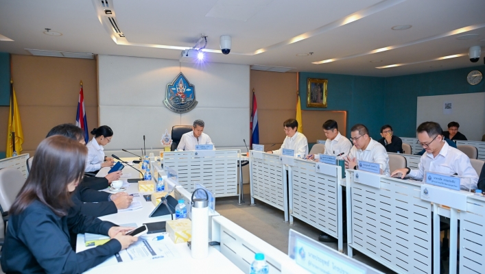 กรมทรัพยากรน้ำประชุมศูนย์อำนวยการติดตามและแก้ไขปัญหาภาวะน้ำแล้ง-น้ำท่วม ครั้งที่ 1/2569