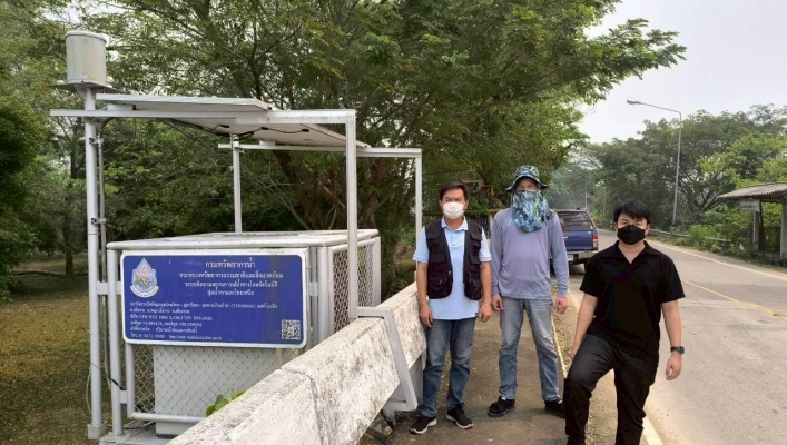 กรมทรัพยากรน้ำ โดยสำนักงานทรัพยากรน้ำที่ 1 ส่วนอุกทกวิทยาที่ 2 เชียงราย ลงพื้นที่ตรวจสอบบำรุงรักษาและปรับเทียบอุปกรณ์ระบบโทรมาตร ในเขตพื้นที่ จ.เชียงราย และจ.พะเยา