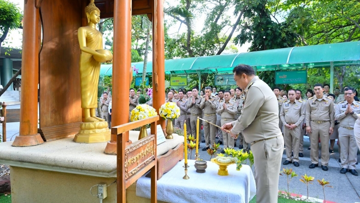 กรมทรัพยากรน้ำ ร่วมต้อนรับรัฐมนตรีว่าการกระทรวงทรัพยากรธรรมชาติและสิ่งแวดล้อม