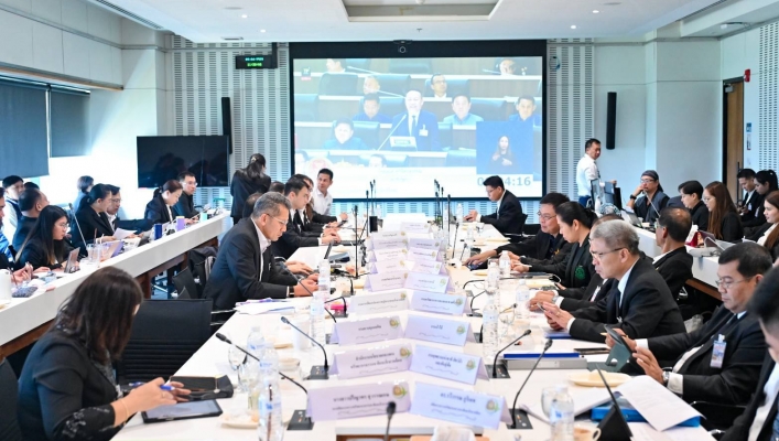 กรมทรัพยากรน้ำ ร่วมสนับสนุนข้อมูล รมว.ทส. แถลงนโยบายต่อรัฐสภา