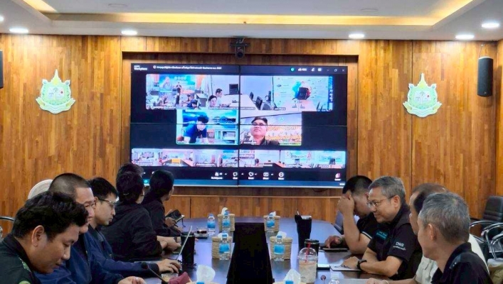 กรมทรัพยากรน้ำ โดยสำนักงานทรัพยากรน้ำที่ 1 เข้าร่วมประชุมศูนย์ปฏิบัติการแก้ไขปัญหาไฟป่าและหมอกควัน  (ส่วนหน้า ภาคเหนือ) ในพื้นที่รับผิดชอบของกระทรวงทรัพยากรธรรมชาติและสิ่งแวดล้อม ประจำปีงบประมาณ พ.ศ.2569