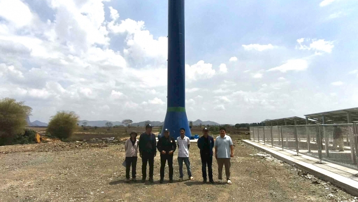 สทน.6 ลงพื้นที่ตรวจติดตามการดำเนินงาน โครงการอนุรักษ์ฟื้นฟูแหล่งน้ำทับทิมสยาม 05 พร้อมระบบกระจายน้ำ หมู่ที่ 10 ตำบลคลองไก่เถื่อน อำเภอคลองหาด จังหวัดสระแก้ว