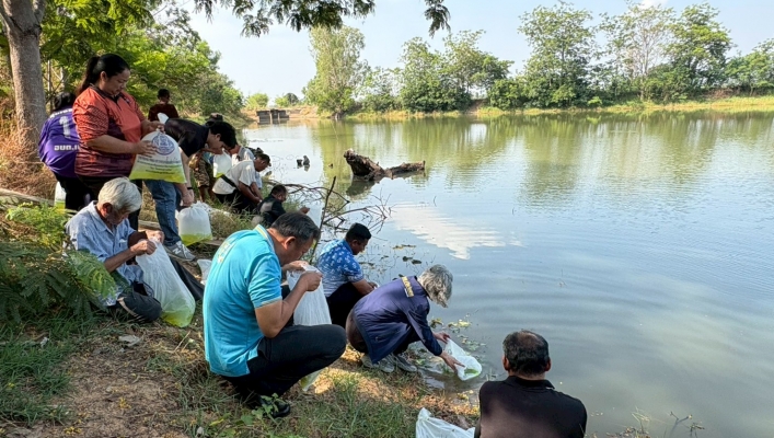 สทน.6 ดำเนินการจัดโครงการการบริหารจัดการน้ำและดูแลรักษาอย่างมีส่วนร่วมและยั่งยืน (เสริมสร้างความเข้มแข็งกลุ่มผู้ใช้น้ำ/เครือข่ายเดิม) ในพื้นที่จังหวัดสระแก้ว