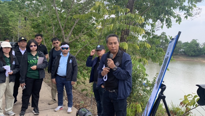สทน.6 ลงพื้นที่ศึกษาดูงานโครงการฝึกอบรมหลักสูตร “การควบคุมงานก่อสร้างและข้อกำหนดการก่อสร้างของกรมทรัพยากรน้ำ (หลักสูตรเร่งด่วน)” ระยะที่ 2 รุ่นที่ 3