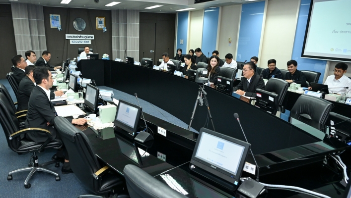กรมทรัพยากรน้ำร่วมประชุมคณะอนุกรรมการติดตามการดำเนินงานตามนโยบาย ครั้งที่ 3/2569