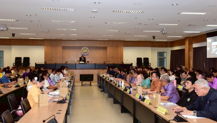 สทน.7 ร่วมประชุมหัวหน้าส่วนราชการจังหวัดราชบุรี