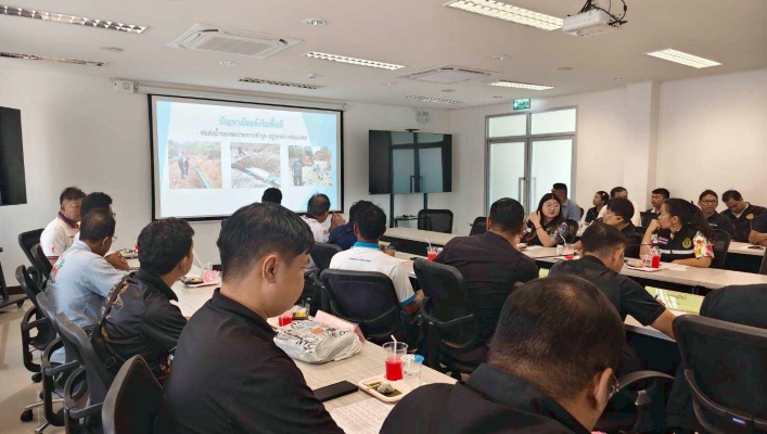 สทน.7 ​เข้าร่วมประชุมหารือแนวทางการป้องกันยับยั้งปัญหาภัยแล้ง อำเภอบ้านลาด จังหวัดเพชรบุรี