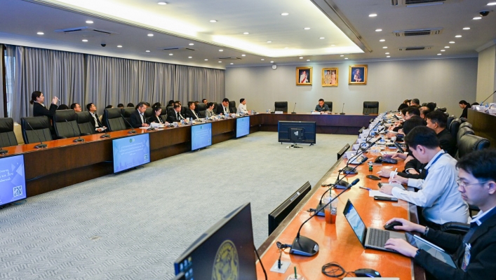กรมทรัพยากรน้ำ ร่วมประชุมคณะกรรมการจัดทำงบประมาณรายจ่ายบูรณาการ ประจำปีงบประมาณ พ.ศ. 2570 แผนงานบูรณาการบริหารจัดการทรัพยากรน้ำ ครั้งที่ 1/2569