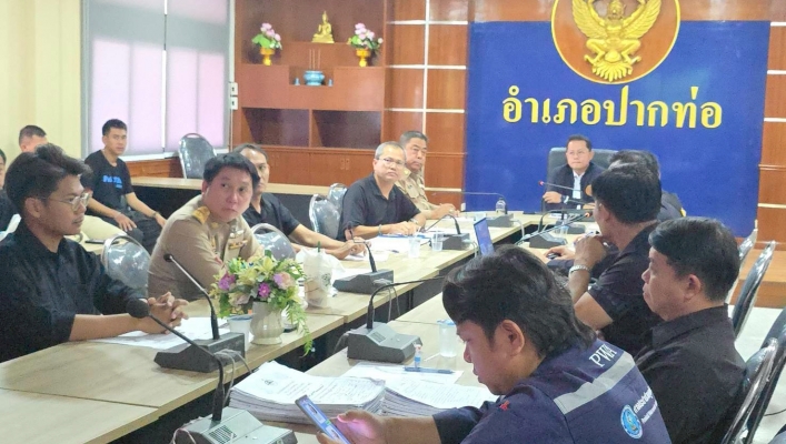 สทน.7 ร่วมประชุมแก้ไขปัญหาภัยแล้ง เตรียมพร้อมรับมือปัญหาน้ำขาดแคลนในพื้นที่อำเภอปากท่อ  จังหวัดราชบุรี