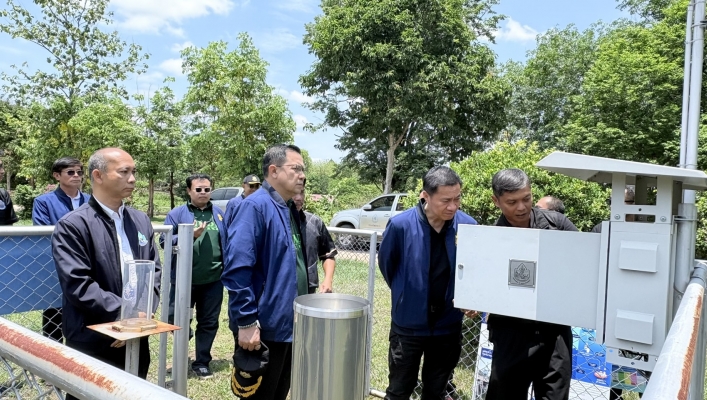สทน.4 หัวหน้าผู้ตรวจราชการ ทส. ลงพื้นที่ตรวจติดตามการดำเนินงาน ทน. ประจำปีงบประมาณ พ.ศ 2569 รอบที่ 2 ณ จังหวัดกาฬสินธุ์