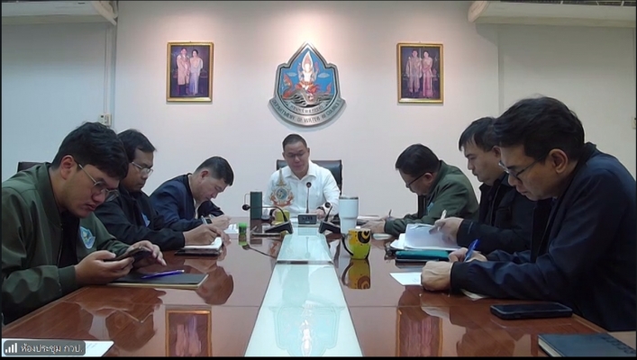 สทน.7 ประชุมคณะทำงานด้านการประเมินสถานการณ์น้ำและการบริหารจัดการน้ำ